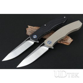 jj051 Quick opening bearing folding knife (two colors) UD2105524